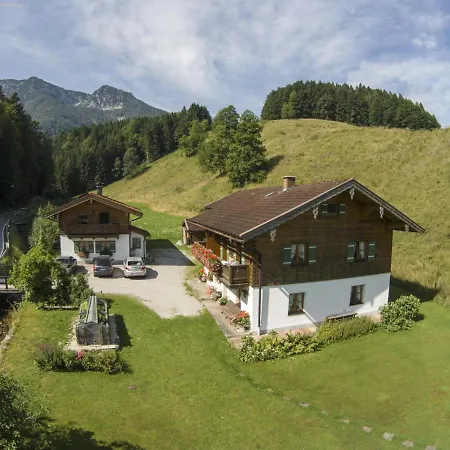 Ferienwohnung Bauer - Chiemgau Karte * 因泽尔